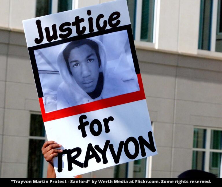 Trayvon Martin protest, Sanford, FL